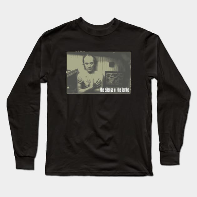 The Silence of the Lambs Thicker Skin Buffalo Bill Long Sleeve T-Shirt by Gumilang